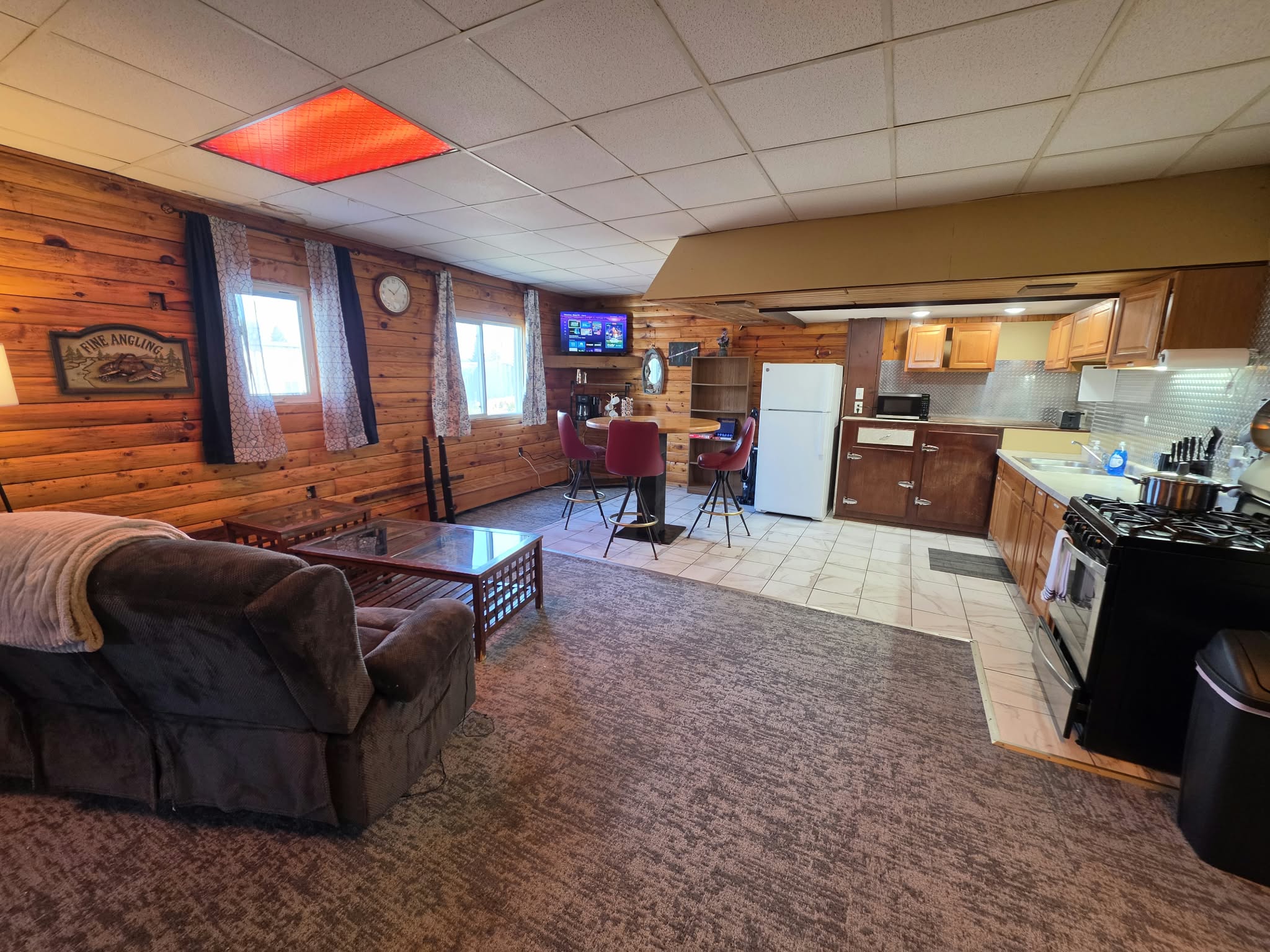 Living Room Kitchen